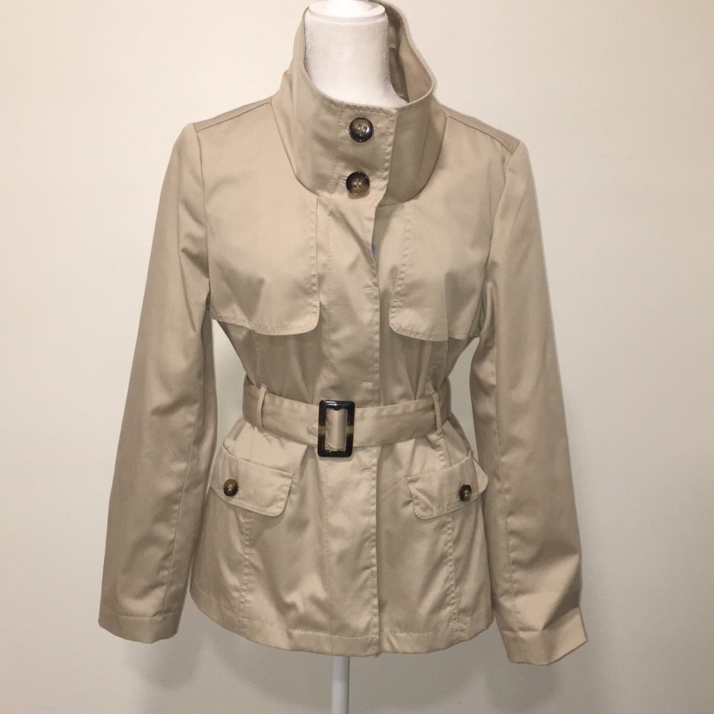 COPY - H&M - SHORT TRENCHCOAT